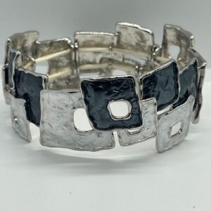 Modern Geometric Statement Bracelet