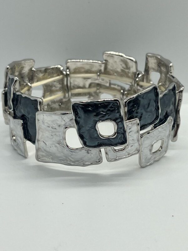 Modern Geometric Statement Bracelet